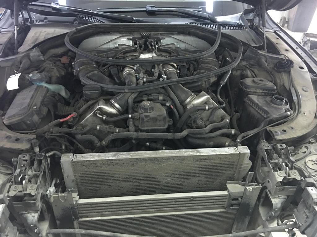 Чистка радиаторов на BMW 7 Серии (F02)